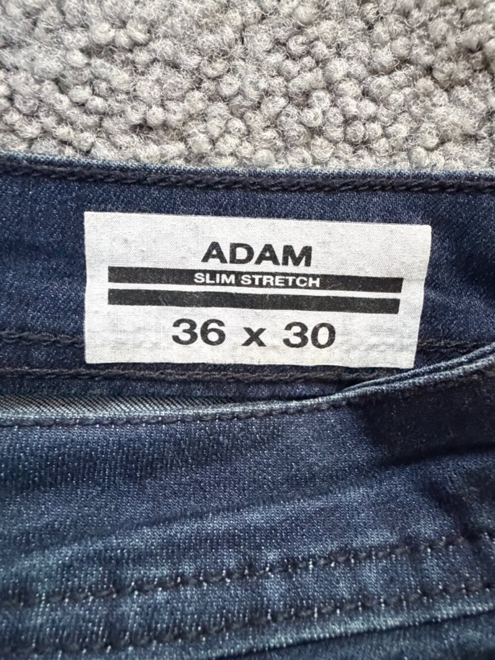 Buffalo David Bitton Adam Slim Stretch Jeans -Men's Size 36x30 - Dark Wash - EUC - Picture 4 of 10